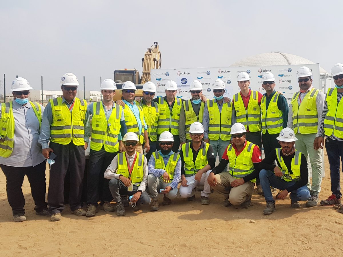 ACCIONA Crosses Key Milestone On Shuqaiq 3 Desal Plant