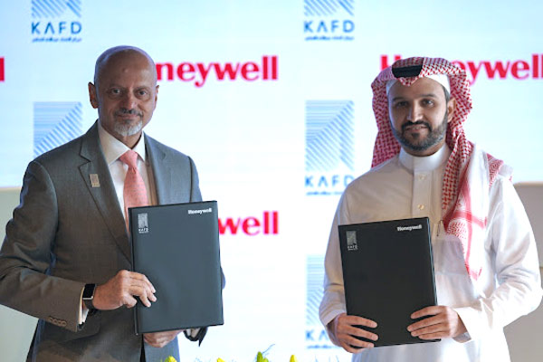 Honeywell Signs Smart City Agreement With KAFD - MEP Middle East