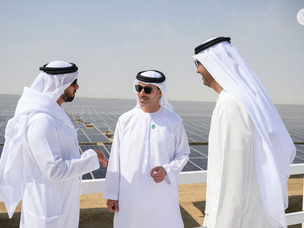 Masdar Unveils World's Largest Solar Power Plant In Abu Dhabi's Desert ...