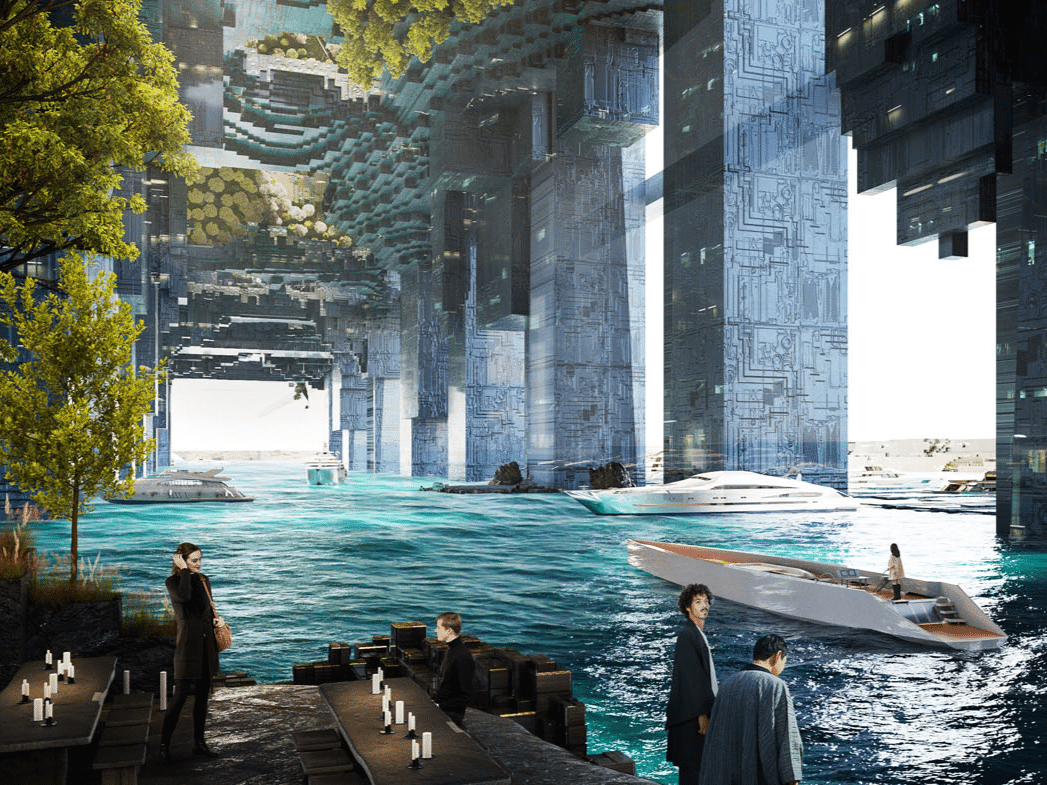 NEOM's Hidden Marina: A Revolutionary Vertical City Redefining Urban Living